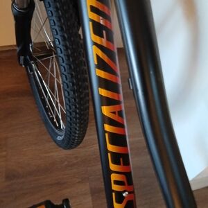 Specialized Black and Orange Bicycle